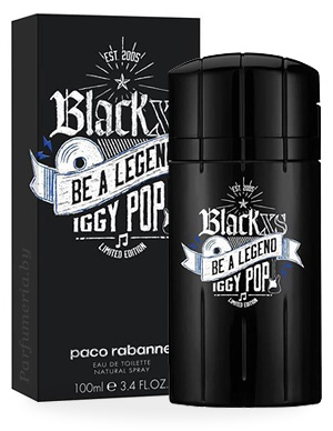 Туалетная вода PACO RABANNE Black XS Be a Legend Iggy Pop