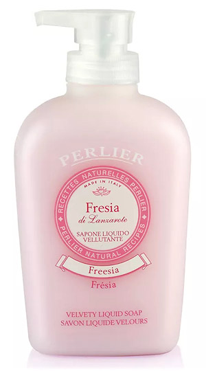 Косметика-уход PERLIER Perlier Fresia Velvety Бархатистое жидкое мыло 300 мл