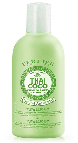 Косметика-уход PERLIER Perlier Thai Coco Расслабляющий гель крем для ванной 500 мл