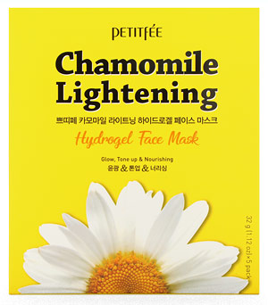 Косметика-уход PETITFEE Petitfee Chamomile Lightening Hydrogel Face Mask Маска для лица Гидрогелевая