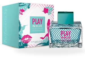Туалетная вода ANTONIO BANDERAS Play in Blue Seduction for Women