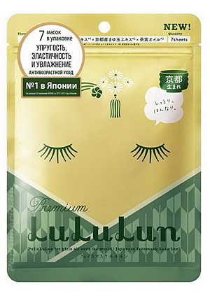 косметика-уход LULULUN Premium Face Mask Tea Flower