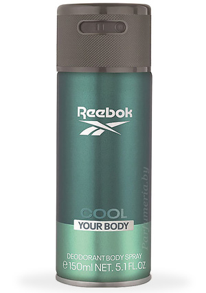 Косметика-уход REEBOK Cool Your Body Deo For Men Парфюмированный дезодорант-спрей для мужчин