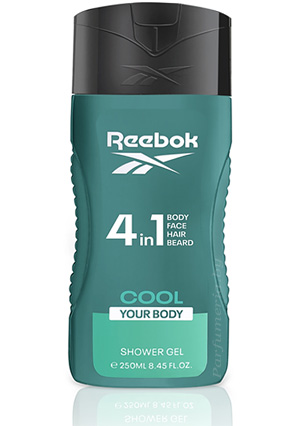 Косметика-уход REEBOK Cool Your Body Hair & Body Shower Gel For Men Мужской Гель для душа