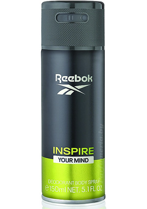Косметика-уход REEBOK Inspire Your Mind Deo For Men Парфюмированный дезодорант-спрей для мужчин