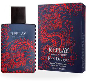 Туалетная вода REPLAY Signature Red Dragon