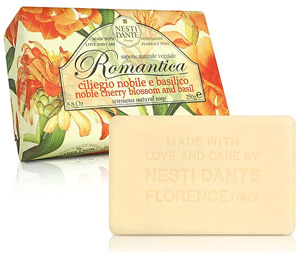 Косметика-уход NESTI DANTE Romantica Soap Noble Cherry Blossom And Basil Мыло Вишнёвый цвет и базилик