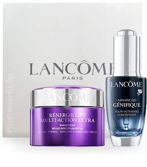 Набор косметики LANCOME 2pc Set Advanced Genifique Serum + Renergie Multi-Lift Ultra