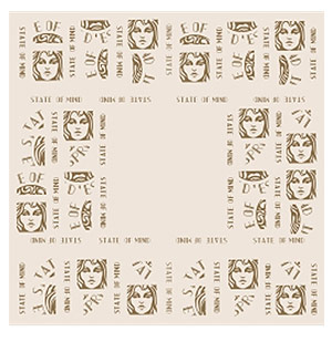 Аксессуар STATE OF MIND Платок 50х50 см