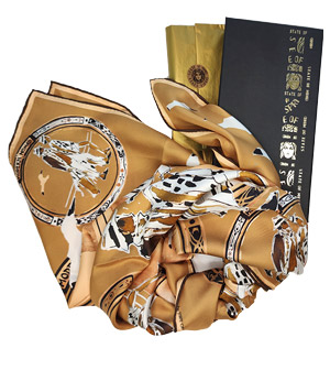 Аксессуар STATE OF MIND Шелковый шарф Modern Nomade