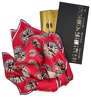 Аксессуар STATE OF MIND Шелковый шарф Voluptuous Seduction