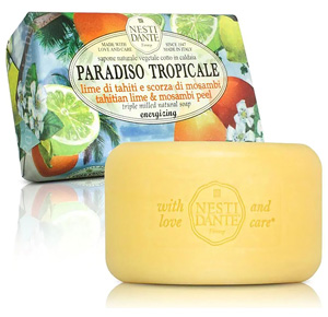 Косметика-уход NESTI DANTE Paradiso Tropicale Soap Tahitian Lime And Mosambi Peel Мыло Лайм и Мангустин