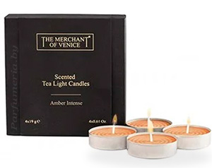 Свеча THE MERCHANT OF VENICE Tea Light Amber Intense
