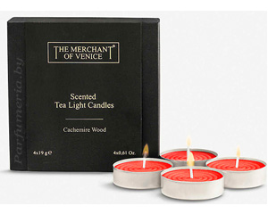 Свеча THE MERCHANT OF VENICE Tea Light Cachemire Wood