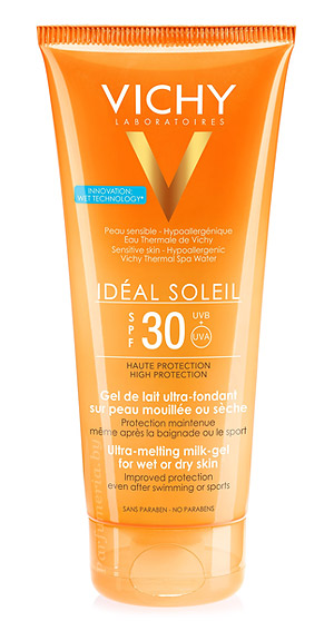 Аптечная косметика. Защита от солнца VICHY Capital Soleil Эмульсия тающая с техникой нанесения на влажную кожу SPF30