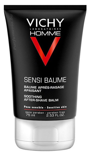 Аптечная косметика. Бальзам после бритья VICHY Homme Sensi Baume Смягчающий бальзам после бритья
