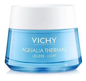 Аптечная косметика. Крем для лица VICHY Aqualia Thermal Крем увлажняющий легкий для нормальной кожи 50ml