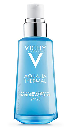 Аптечная косметика. Крем для лица VICHY Aqualia Thermal Увлажняющая эмульсия для лица с SPF25/PPD 21