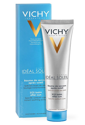 Аптечная косметика. Защита от солнца VICHY Capital Ideal Soleil Бальзам против солнечных ожогов