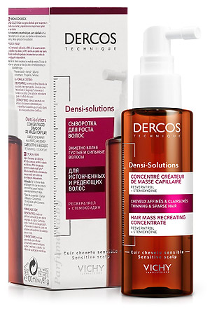 Аптечная косметика. Уход за волосами VICHY Dercos Densi-Solutions Cыворотка для роста волос