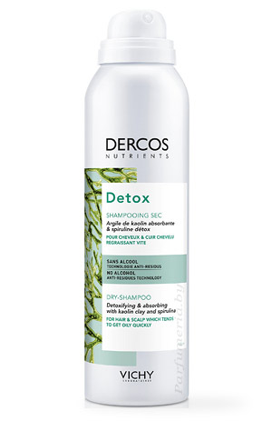 Аптечная косметика. Уход за волосами VICHY Dercos Nutrients Detox Сухой шампунь