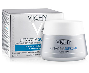 Аптечная косметика. Крем для лица VICHY Liftactiv Supreme Крем против морщин и для упругости нормальной кожи