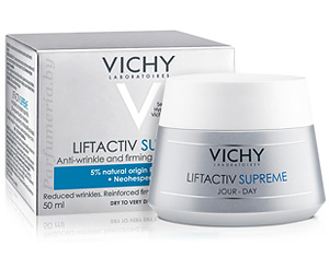 Аптечная косметика. Крем для лица VICHY Liftactiv Supreme Крем против морщин и для упругости сухой кожи