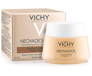 Аптечная косметика. Крем для лица VICHY Neovadiol Magistral Питательный бальзам для сухой кожи в период менопаузы
