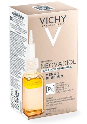 Аптечная косметика. Уход за лицом VICHY Neovadiol Meno Сыворотка для лица менопаузальная 5 действий