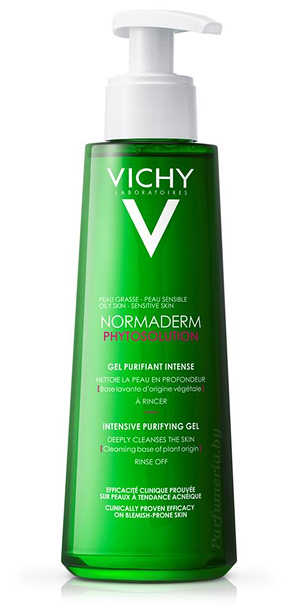 Аптечная косметика. Гель для умывания VICHY Normaderm Phytosolution Oчищающий гель для умывания