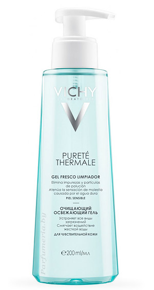 Аптечная косметика. Очищающее средство VICHY Purete Thermale Освежающий очищающий гель