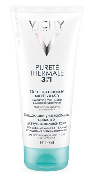 Аптечная косметика. Очищающее средство VICHY Purete Thermale Универсальное очищающее средство 3в1