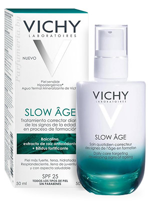 Аптечная косметика. Крем для лица VICHY Slow Age Укрепляющий флюид против признаков старения