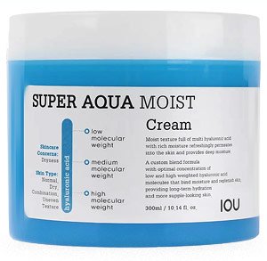 Косметика-уход WELCOS Welcos IOU Kwailnara Water-Full Hyaluron Cream Крем для лица увлажняющий с гиалуроновой кислотой