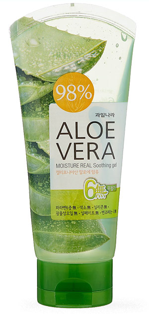 Косметика-уход WELCOS Welcos Kwailnara Aloe Vera Moisture Real Soothing Gel Гель для тела увлажняющий успокаивающий
