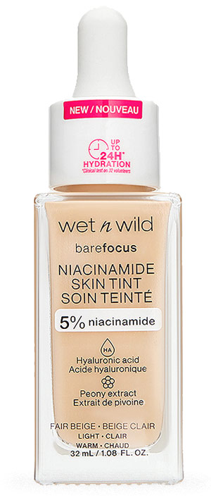 Косметика декоративная WET N WILD Niacinamide Skin Tint Тональная основа