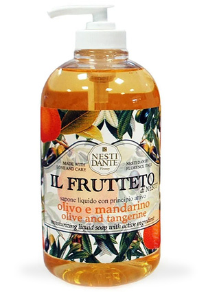 Косметика-уход NESTI DANTE Il Frutteto Soap Olive And Tangerine Жидкое мыло Оливковое масло и мандарин